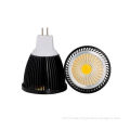 Commercial 5w Mr16 Cob Led Spot Light In Warm White Cool White With Epistar Chip , Dc 12v